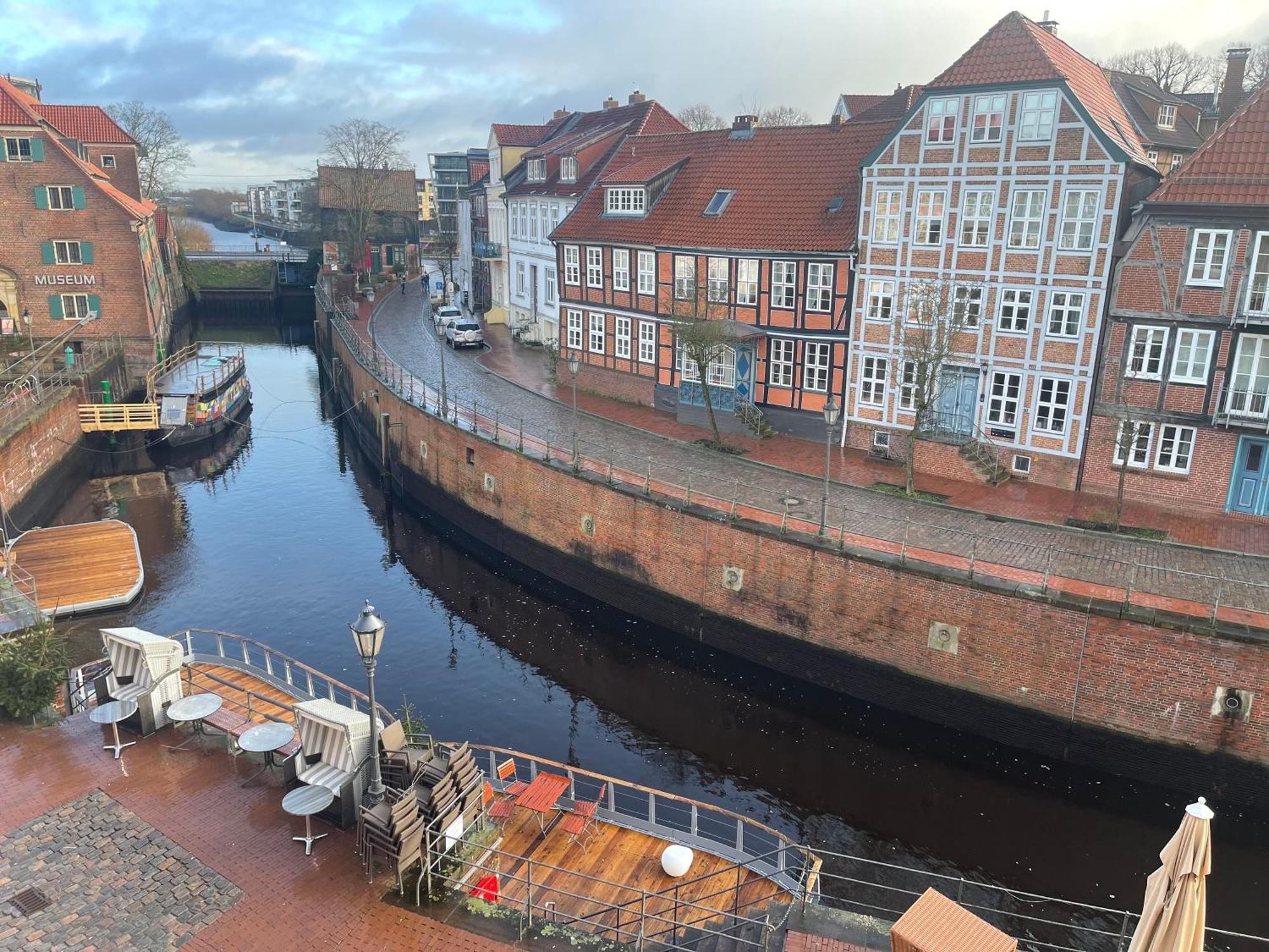 Zeitapartments Am Fischmarkt Stade Buitenkant foto